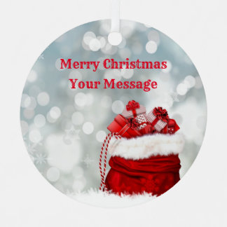 Ornament Christmas Aus Metall