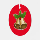 Ornament Christmas Aus Metall (Vorderseite links)