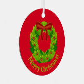 Ornament Christmas Aus Metall (Vorderseite Rechts)