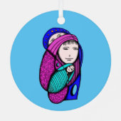 Ornament Christmas Aus Metall (Rückseite)