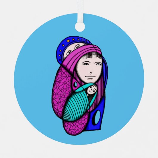 Ornament Christmas Aus Metall (Vorderseite)