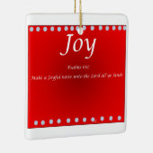 ornament Christmas -Joy (Rechts)