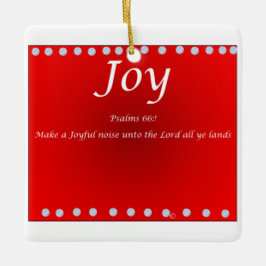 ornament Christmas -Joy