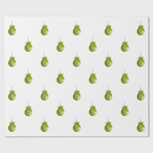Ornament Christmas Paper  Geschenkpapier (Flach)