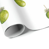 Ornament Christmas Paper  Geschenkpapier (Rolleneckpunkt)