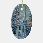 Ornament "Church in the Snow" (Rechts)