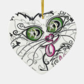 Ornament Cool Cat Face Scroll (Vorne)