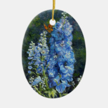 Ornament "Delphiniums"