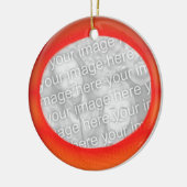 Ornament - Den roten Ball personalisieren (hinten) (Links)