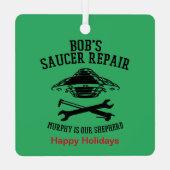 Ornament der Allbot Brothers Aus Metall (Rückseite)