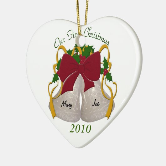 Ornament der ersten Weihnachtsfeier (Links)