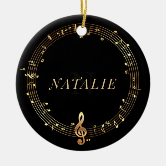 Ornament der Keramik Circular Music Scale (Vorne)