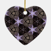 Ornament der lila Sterne (Hinten)