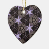Ornament der lila Sterne (Links)