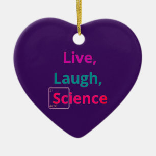 Ornament der Live-Lachen