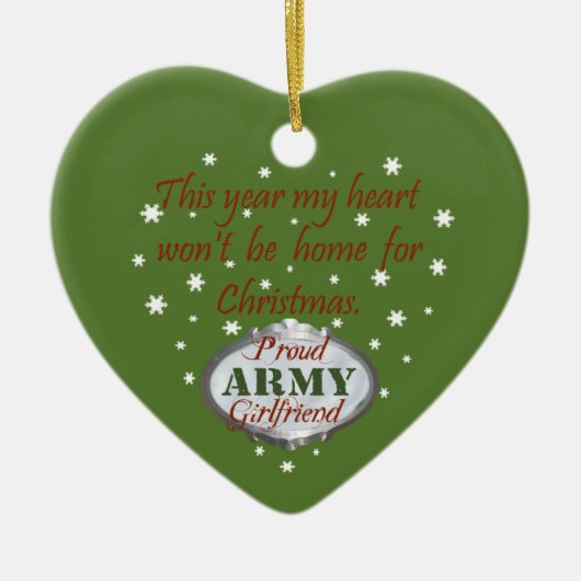 Ornament der Proud Army Girlfriend (Vorne)