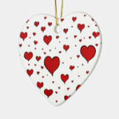 Ornament der Roten Herzen (Links)