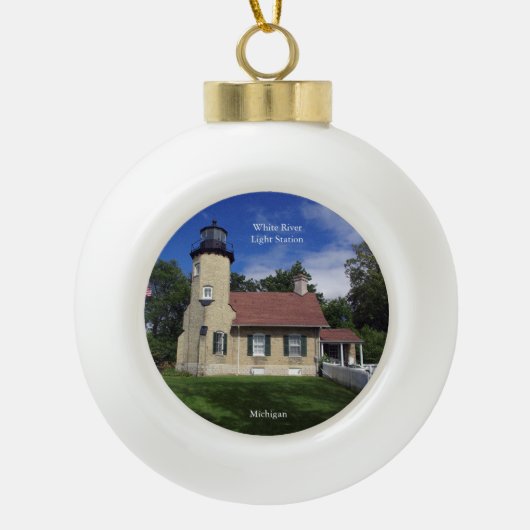 Ornament der White River Light Station (Vorderseite)