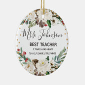 Ornament des Holly Winter Best Teacher (Rechts)