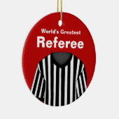 Ornament des personalisierten Roten Schiedsrichter (Rechts)