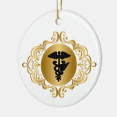 Ornament des Podiatrie Day Medical Symbol (Links)