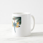 Ornament-Dragonfly Kaffeetasse (VorderseiteRechts)