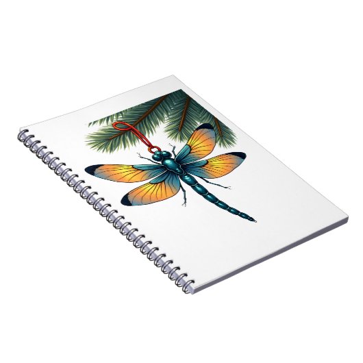 Ornament-Dragonfly Notizblock (Rechte Seite)