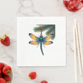Ornament-Dragonfly Serviette (Beispiel)