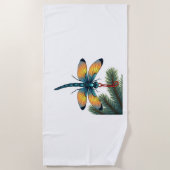 Ornament-Dragonfly Strandtuch (Vorderseite)