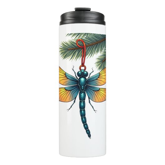 Ornament-Dragonfly Thermosbecher (Vorderseite)