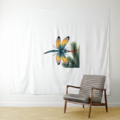 Ornament-Dragonfly Wandteppich (Beispiel (Horizontal))