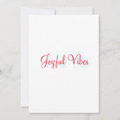 Ornament Einladung (Vorderseite)