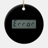 Ornament elektronischer Fehlermeldungen (Hinten)
