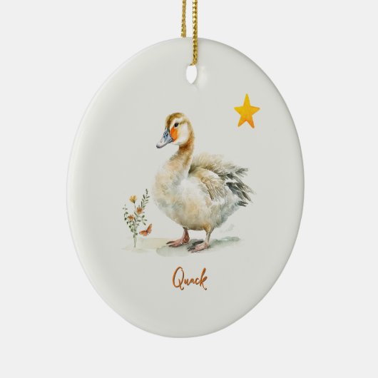 Ornament - Ente (Rechts)