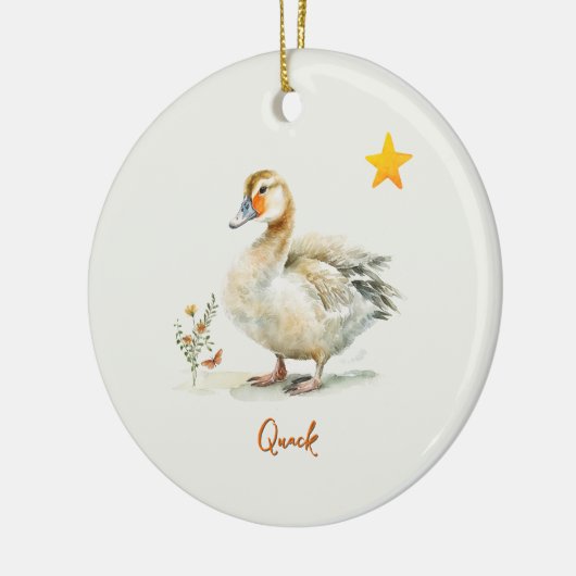 Ornament - Ente (Links)