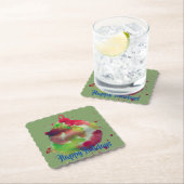 Ornament, Farbe, Aquarell Untersetzer (Vor Ort)