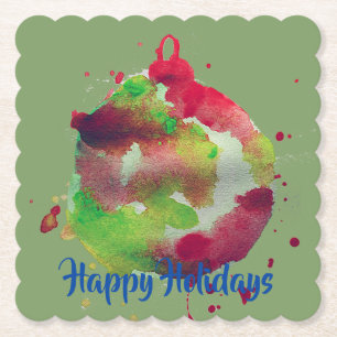 Ornament, Farbe, Aquarell Untersetzer