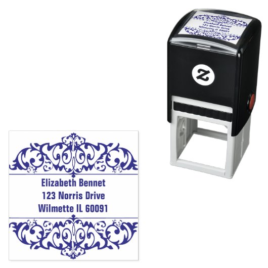 Ornament Filigree Permastempel (Beispiel)