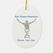 Ornament for selten disease aware (Vorne)