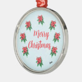 Ornament : Frohe Weihnachten Aus Metall (Links)