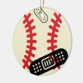 Ornament für verletzten Sportfan (Links)