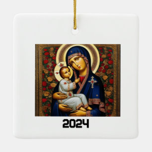 Ornament für Weihnachten 2024 Ukraine