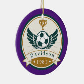 Ornament - Fußball - Personalisiert - Name hinzufü (Rechts)