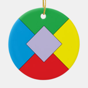 Ornament geometrischer Elemente