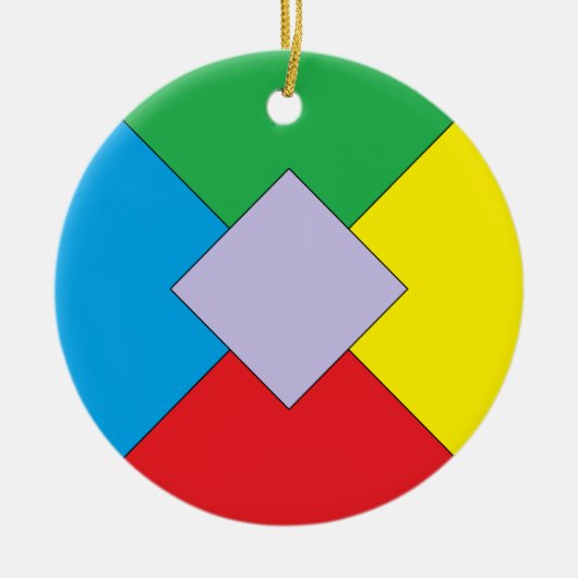 Ornament geometrischer Elemente (Vorne)
