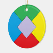Ornament geometrischer Elemente (Links)