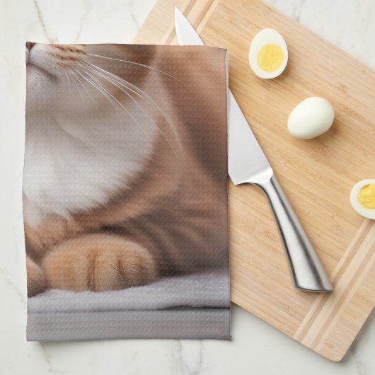 Ornament Geschirrtuch (Viertel Falte)