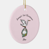 Ornament gewinnt eine rosa und blaue Seite mit Nam (Rechts)