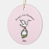 Ornament gewinnt eine rosa und blaue Seite mit Nam (Links)