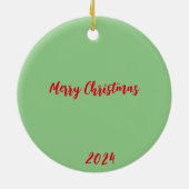 Ornament Gingerbread Candy Hütte (Hinten)